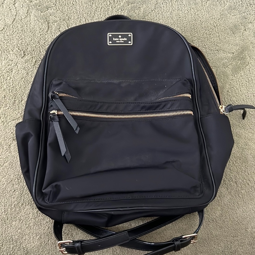 Black backpack